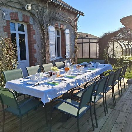 Gite Familial Avec Piscine Chauffee A Lege - Fr-1-306-1296 エクステリア 写真